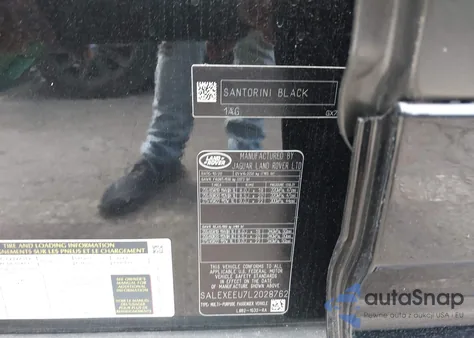 2020 Land Rover Defender 110 X из США, поврежденный, VIN SALEXEEU7L2028762